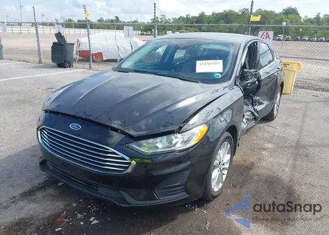 2019 Ford Fusion Se из США, поврежденный, VIN 3FA6P0H76KR122328